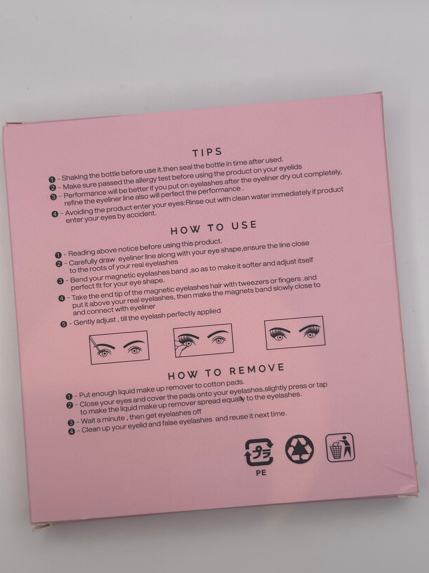 Magnetic Eyeliner Eyelashes