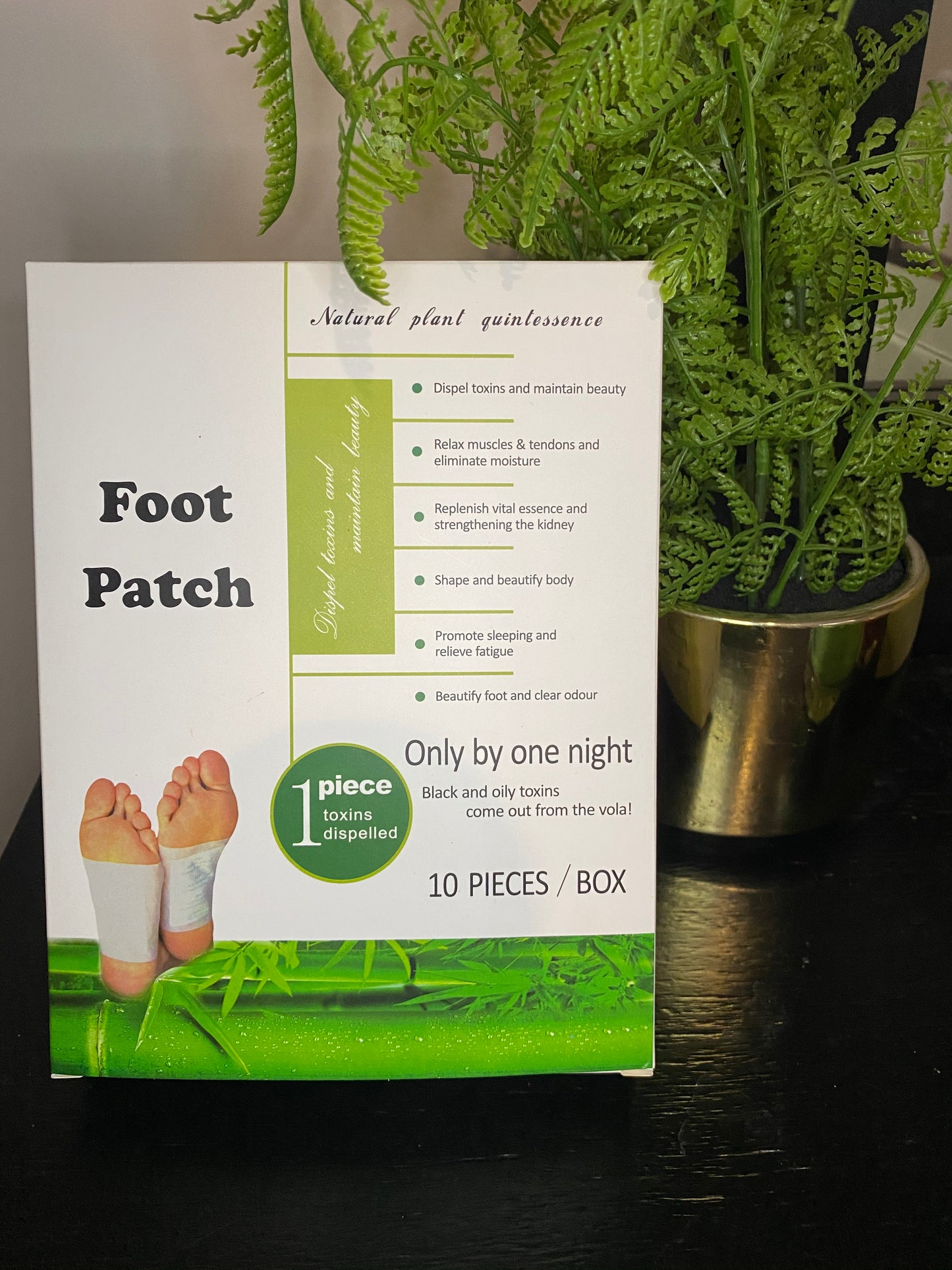 Detox Foot Patch Pads - Natural plant Toxin Removal