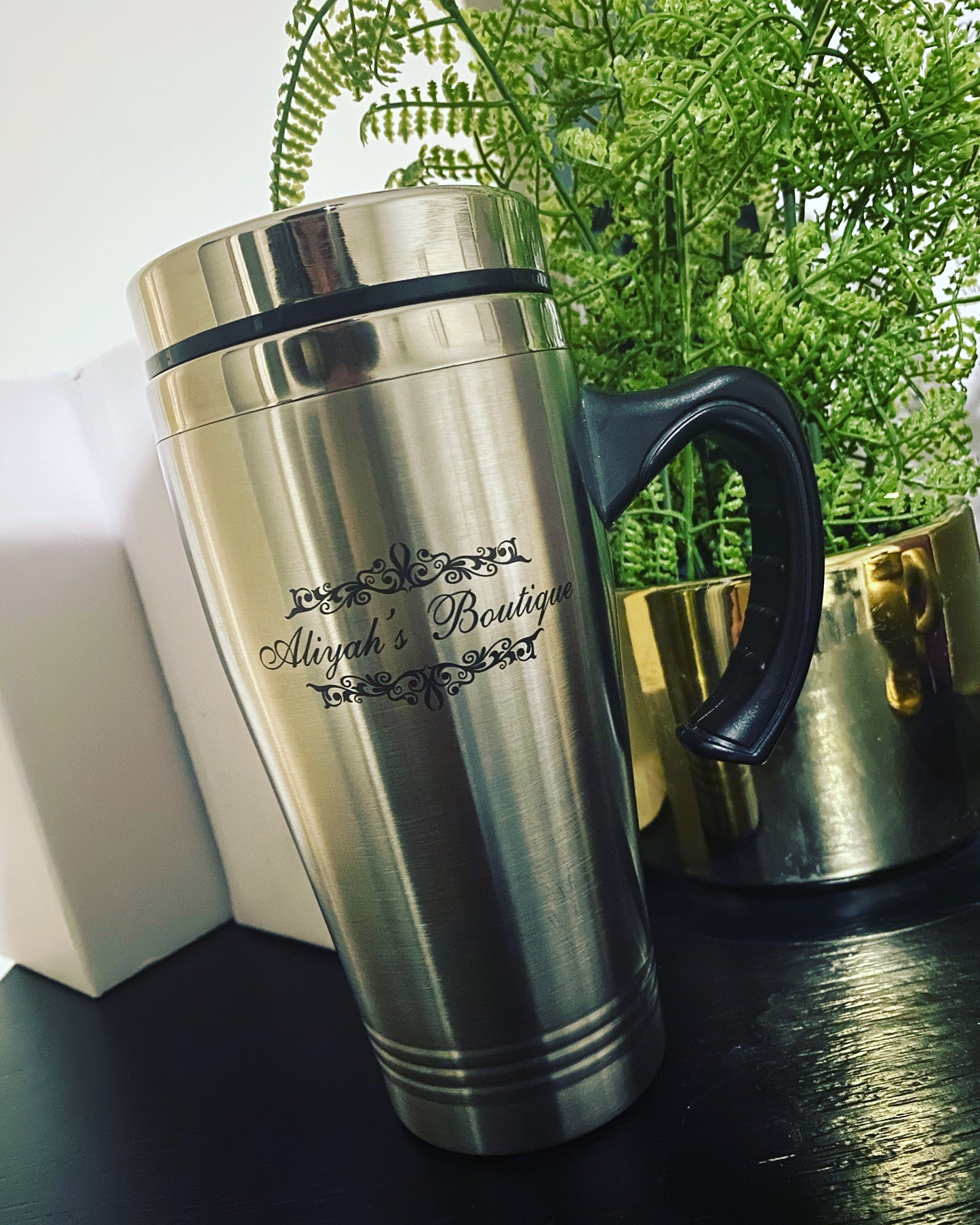 Stainless Steal Travel Mug -CLEARANCE WAS $20 NOW $16