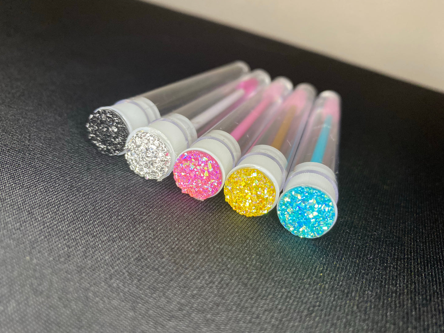 Lash wand in tube with bling