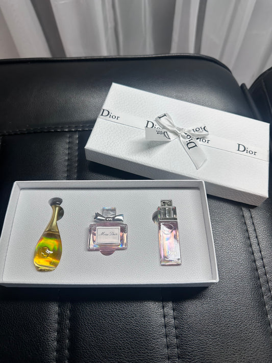 Dior 3 piece gift set
