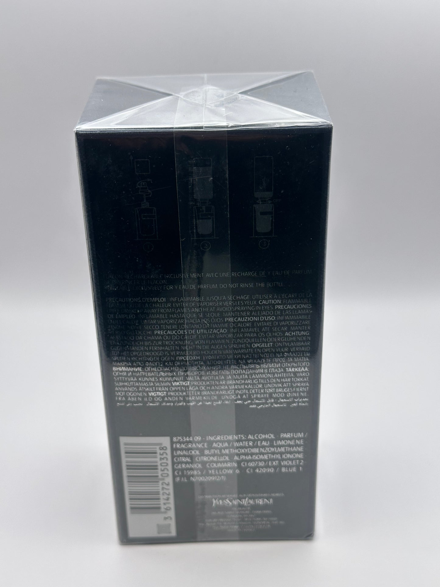 YSL Yves Saint Laurent Y 100ml Edp Men’s Perfume