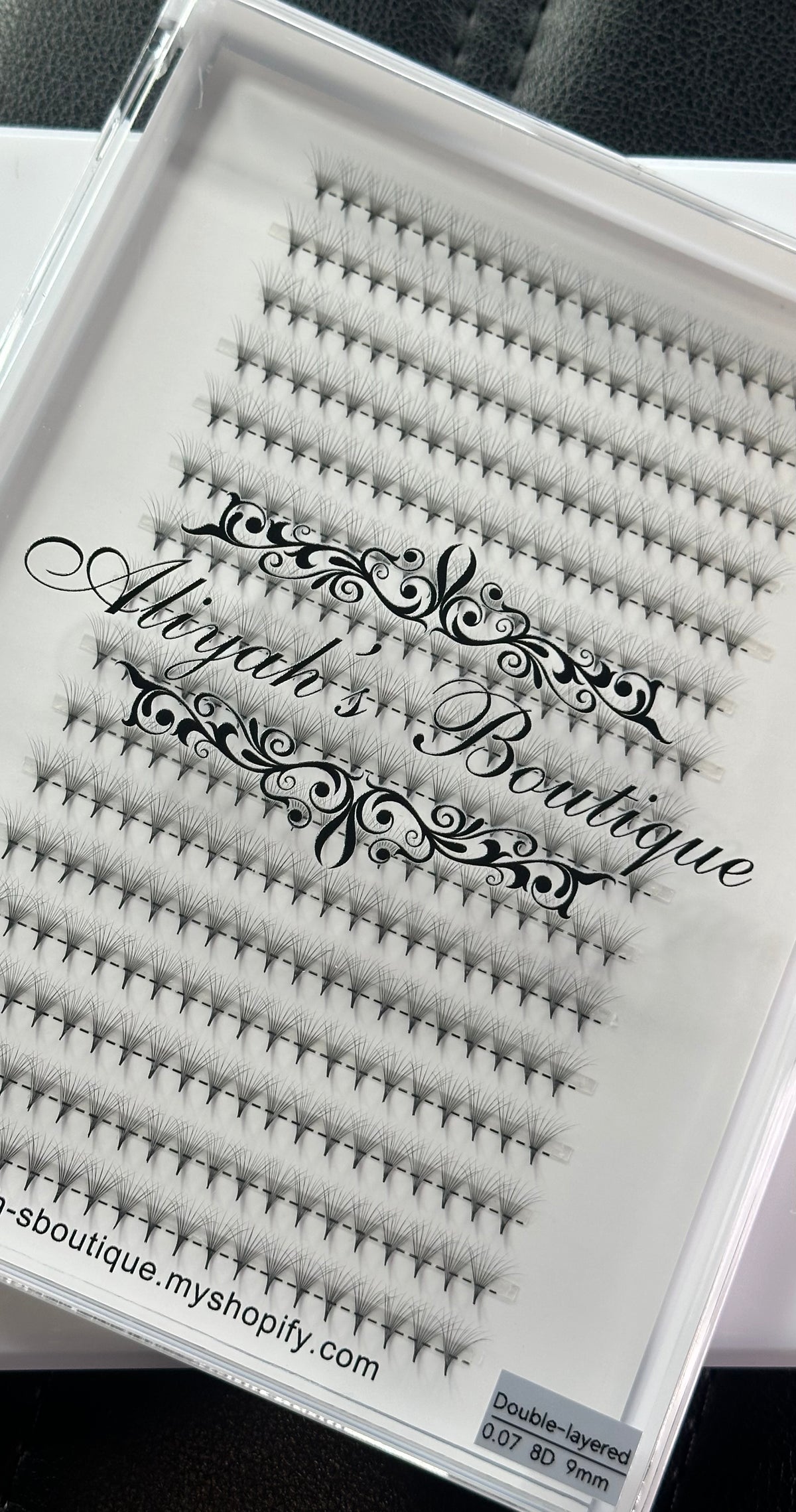 8D Pro-Point Double Layer Lash Fans