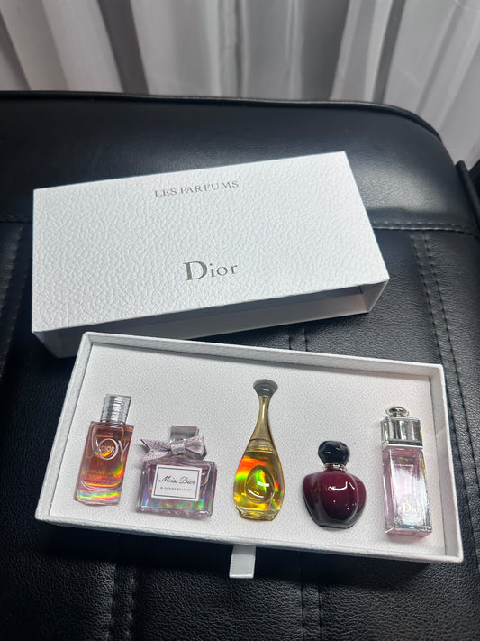 Dior 5 piece gift set