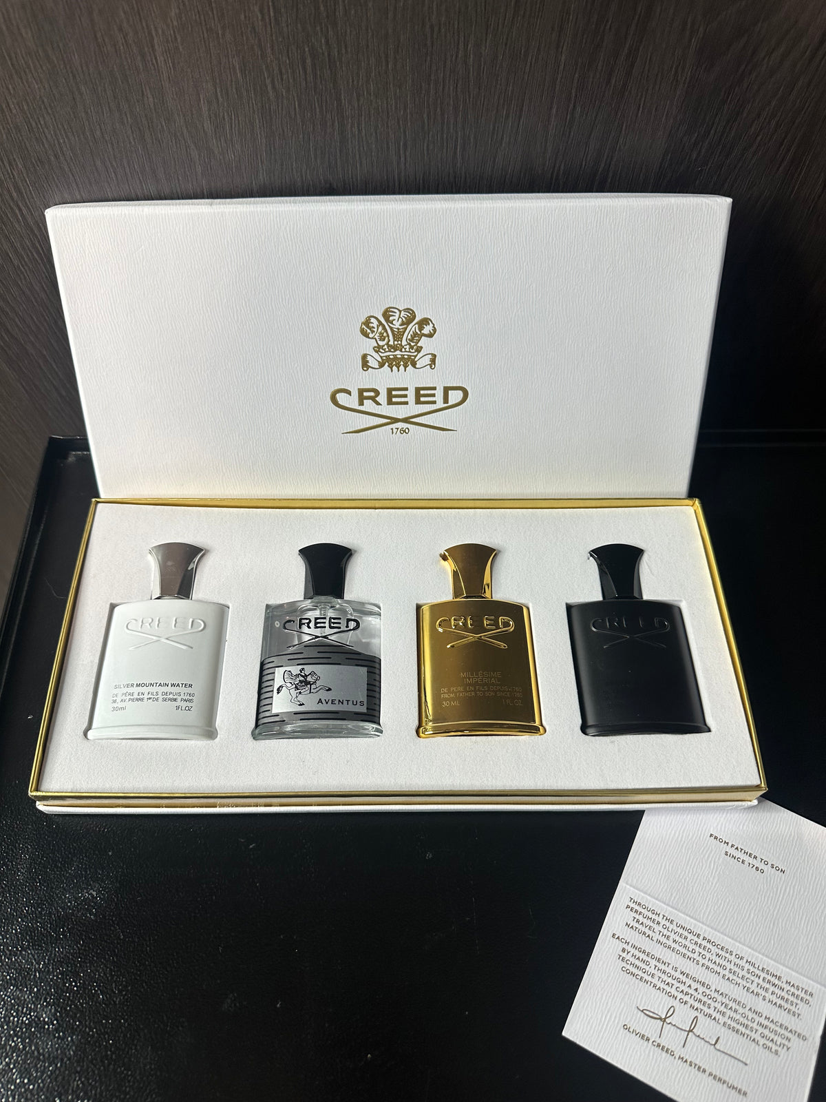 Creed 4 piece gift set (men’s)