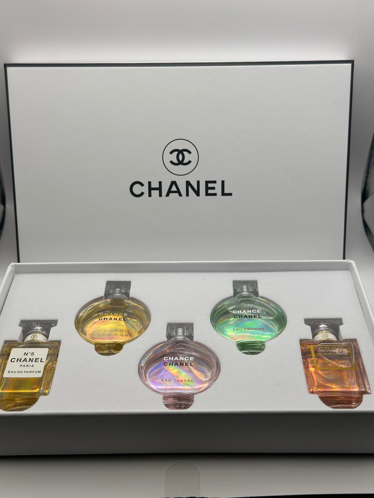 Chanel 5 piece gift set