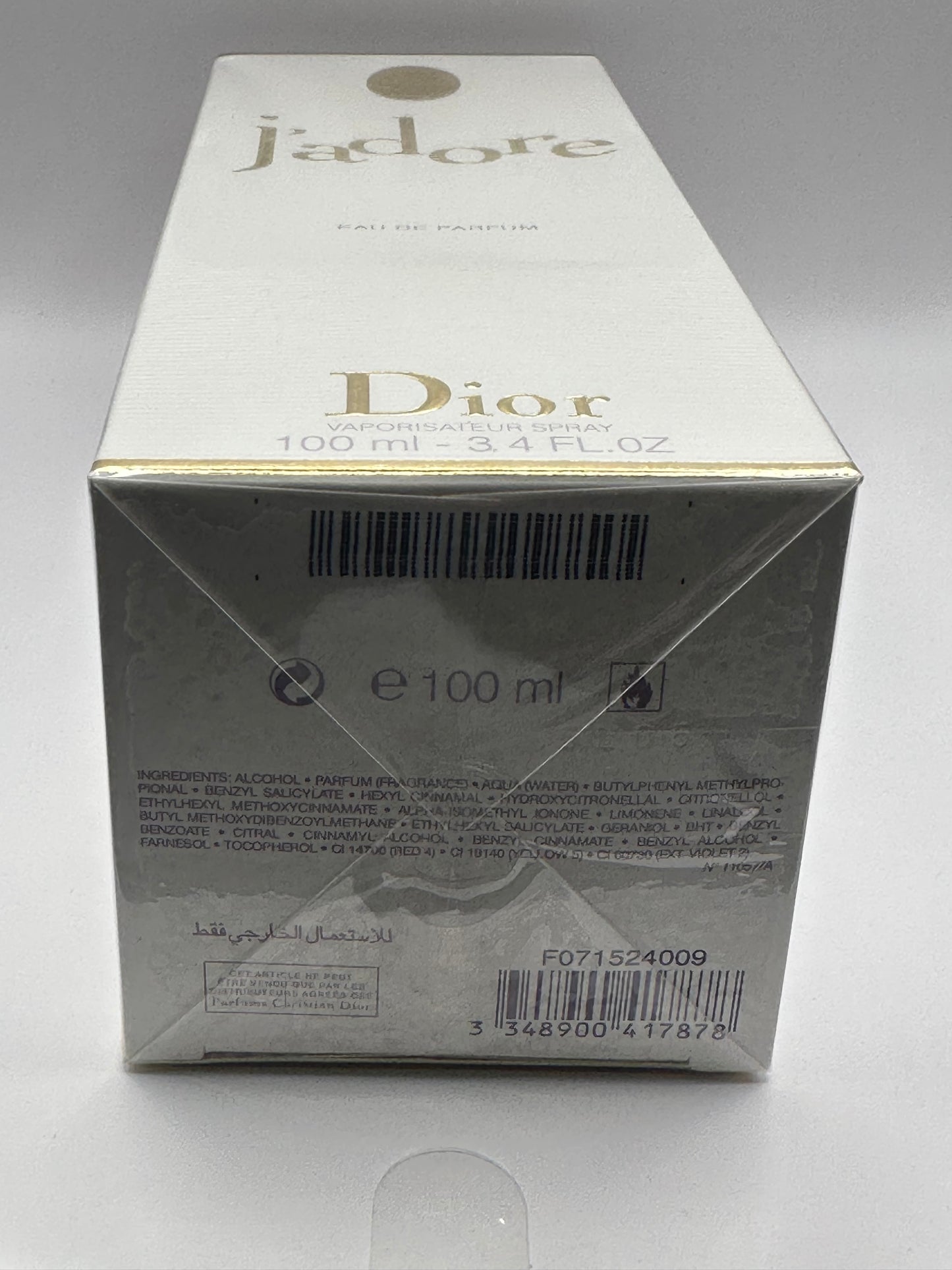Dior Jadore 100ml Perfume