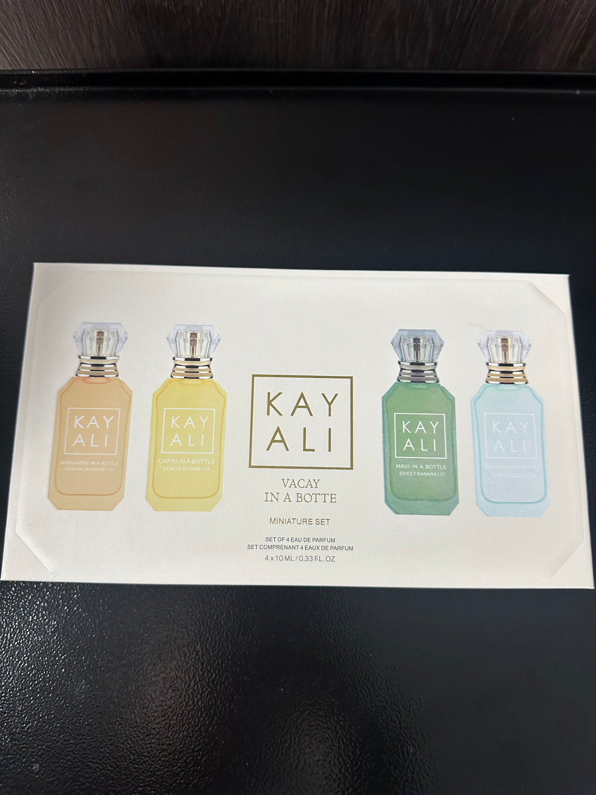 Kayali 4 piece gift set