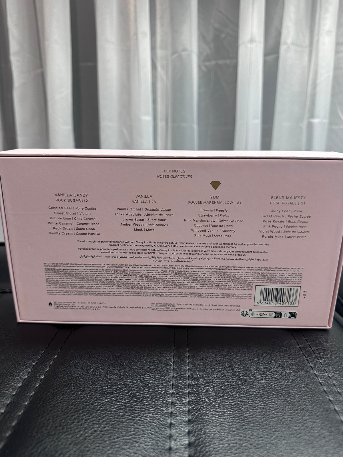 Kayali Sweet Obsessions 4x30ml gift set