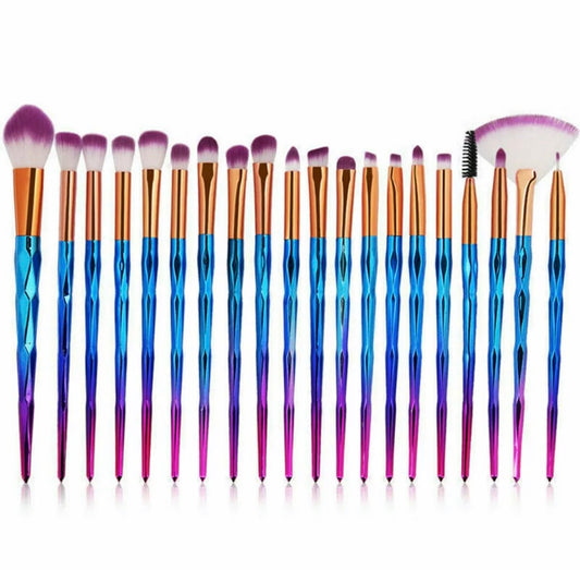 Makeup brush set - 20 piece