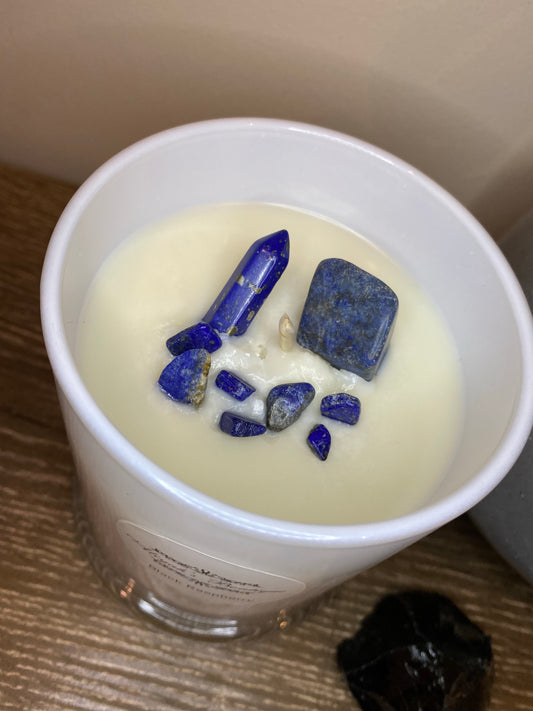 Crystal Infused Soy Candle Large